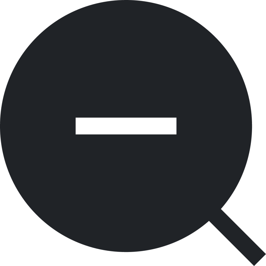 magnifier2 (sharp filled) icon