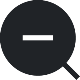 magnifier2 (sharp filled) icon