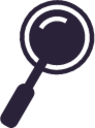 magnifying glass 1 icon