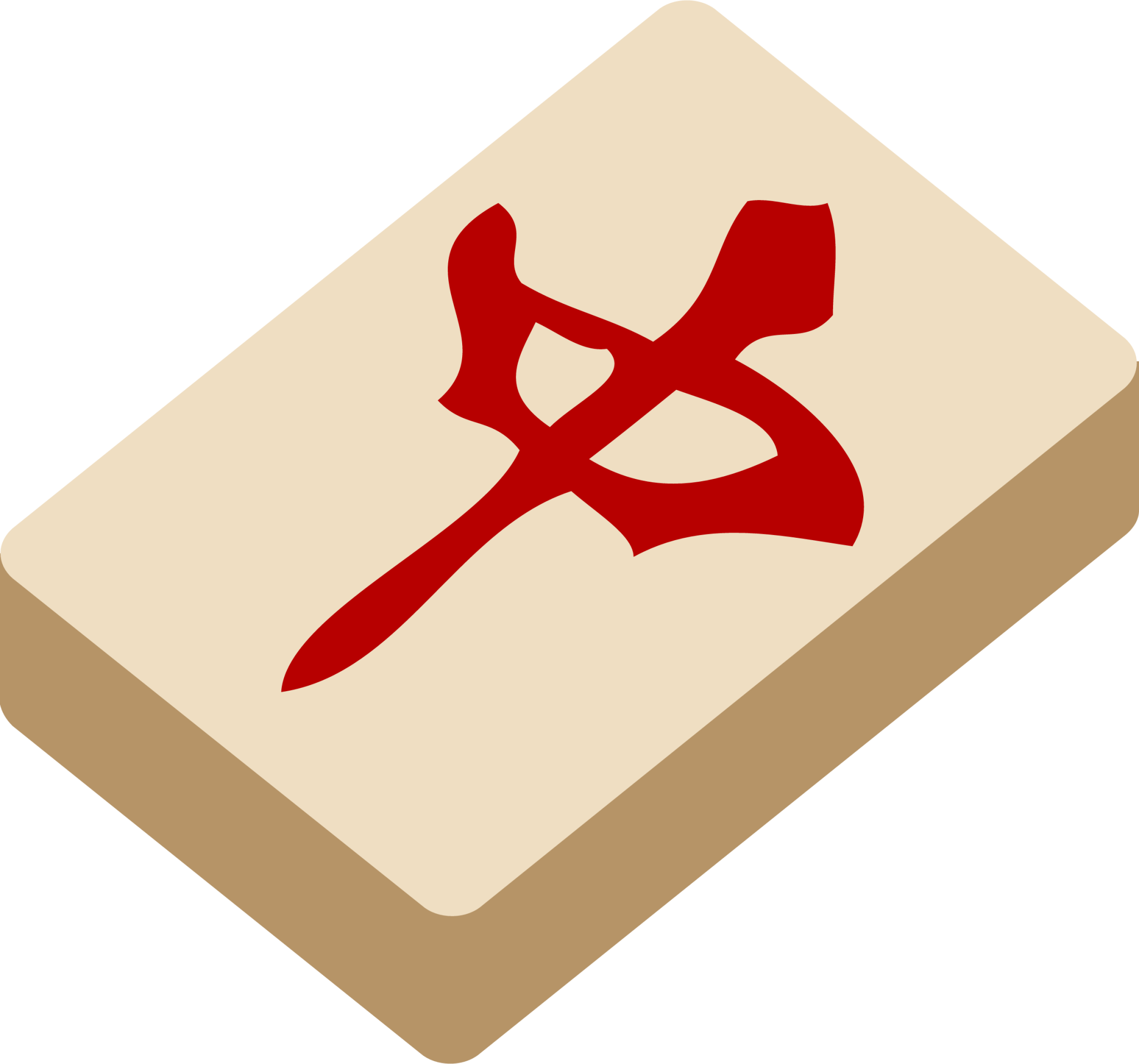 Mahjong Red Dragon Emoji (U+1F004, U+FE0F)