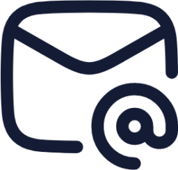 mail at sign icon
