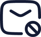mail block icon