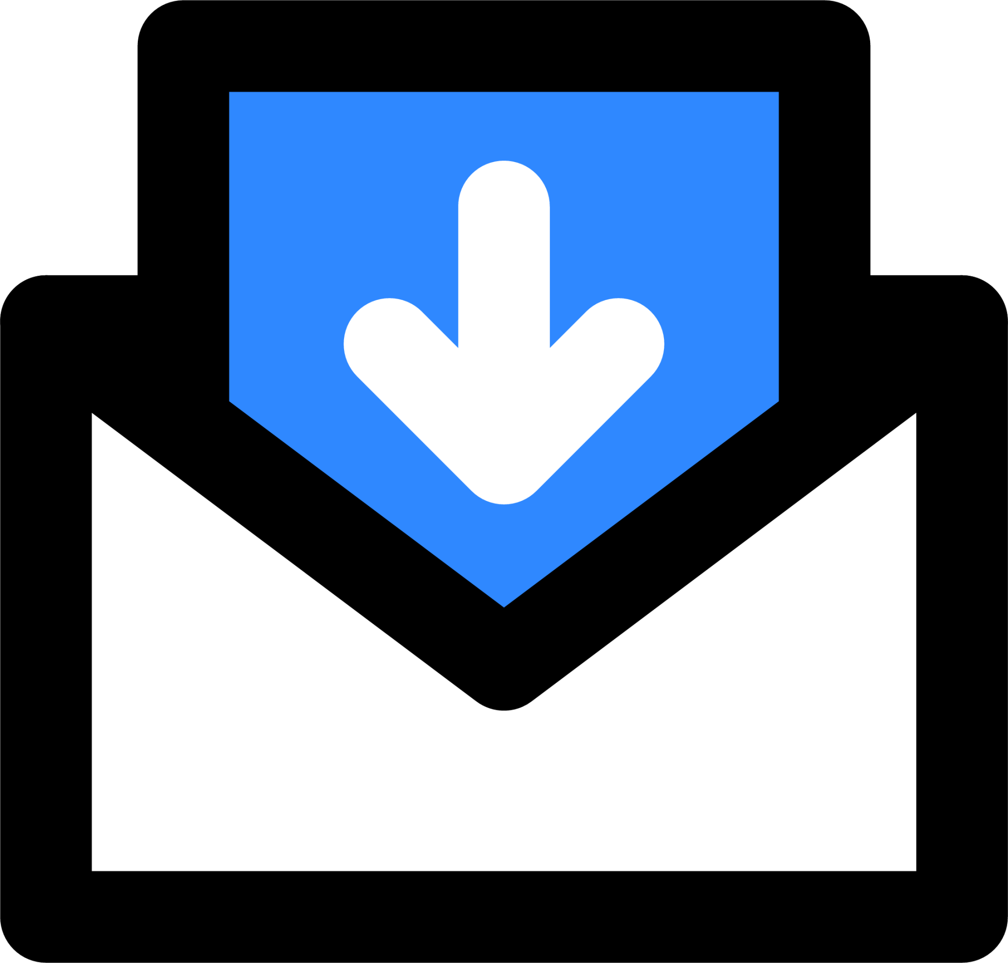 mail download icon