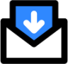 mail download icon