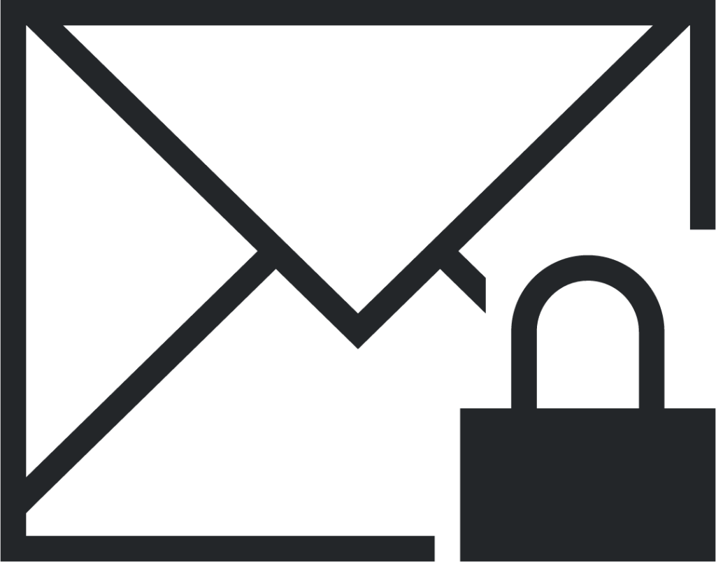 mail encrypted full icon