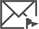 mail flag icon