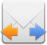 mail forwarded replied icon