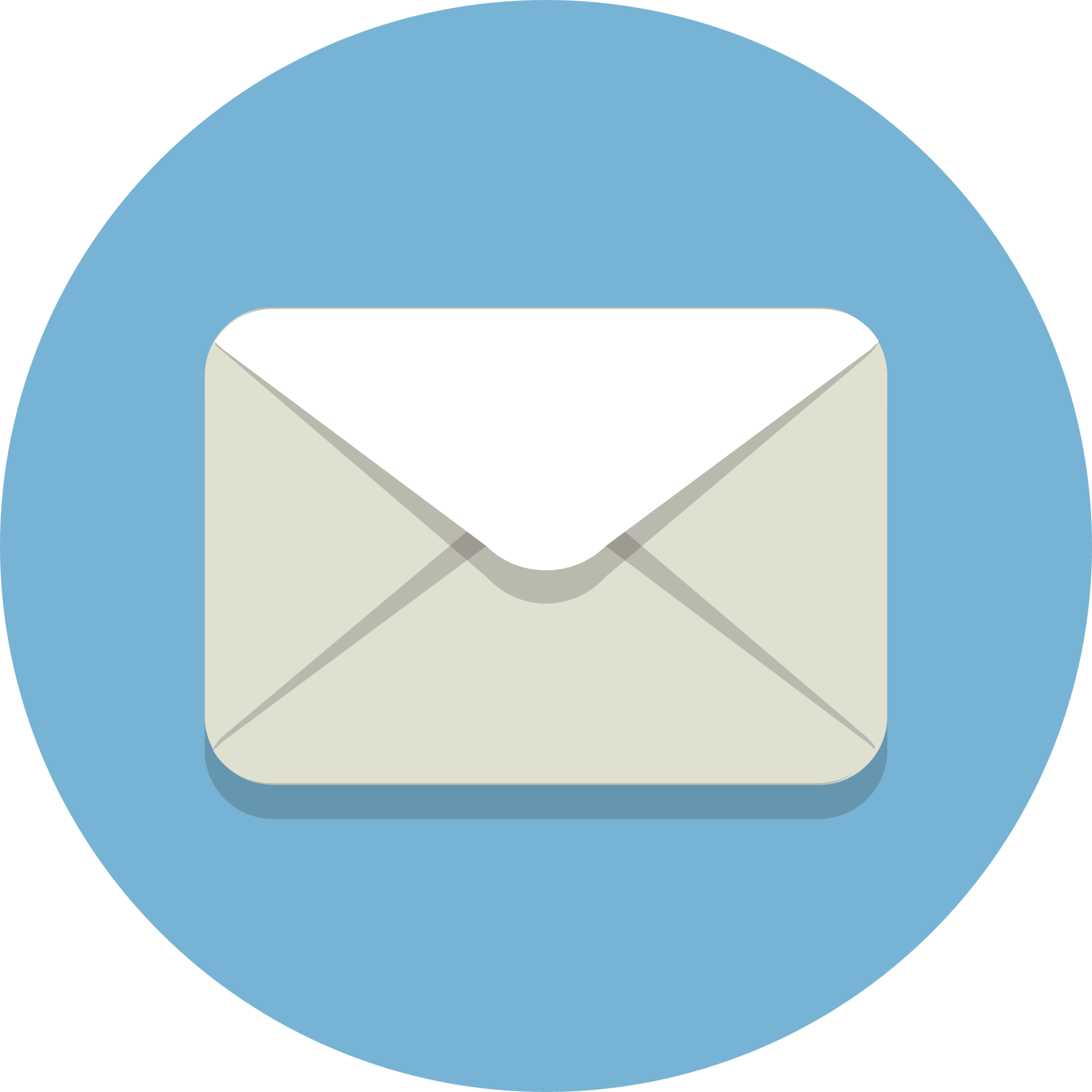 Email Logo White Png