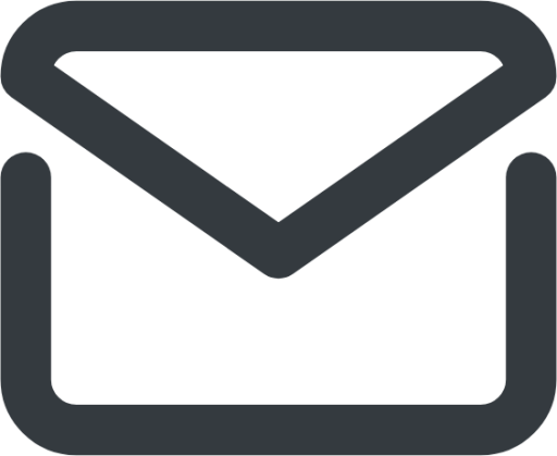 email address icon black