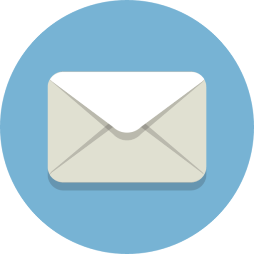 blue email icon png