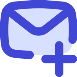 mail inbox envelope add 1 envelope email message add plus new icon
