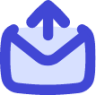 mail inbox envelope outbox envelope email message up arrow outbox icon