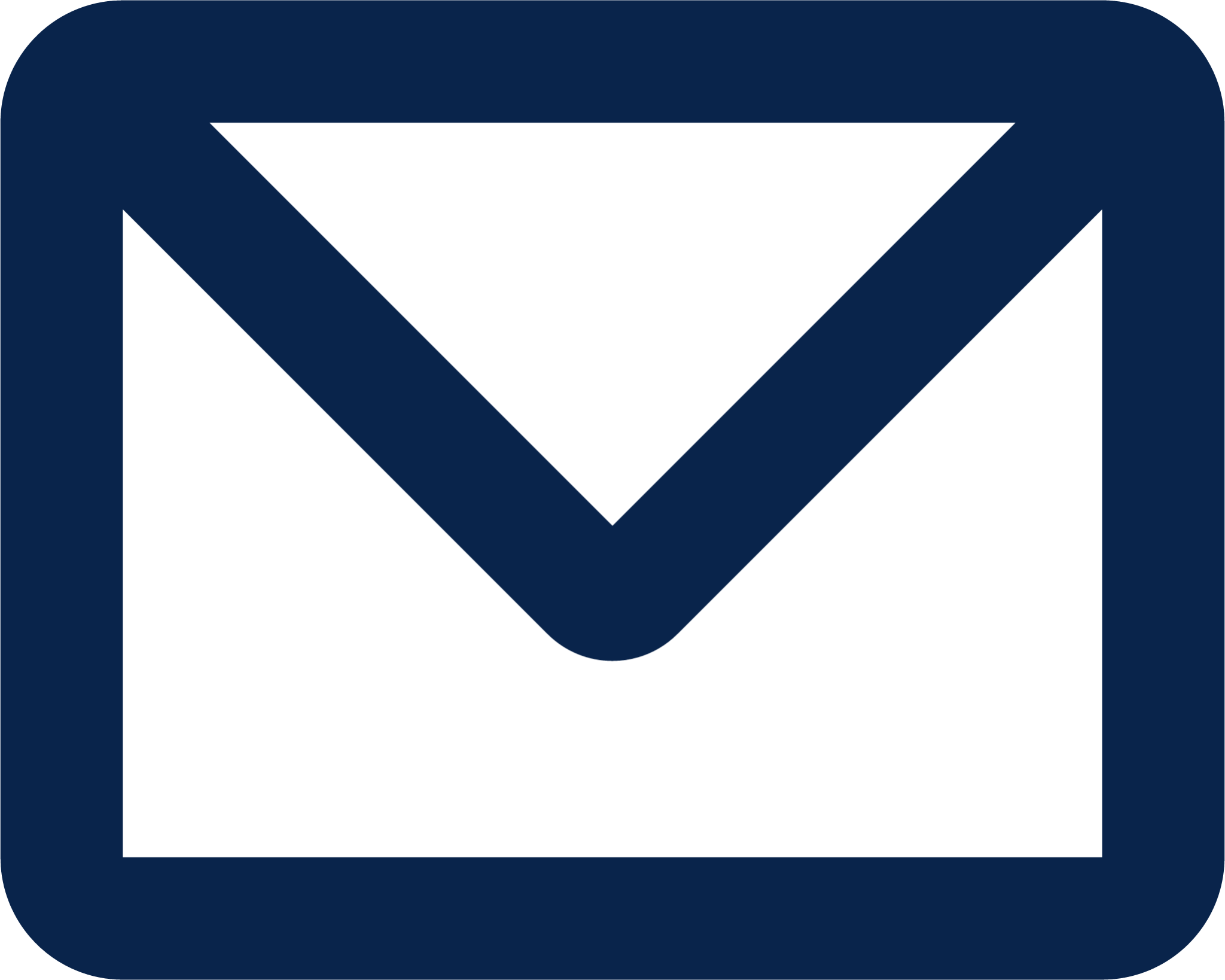 mail line contact icon