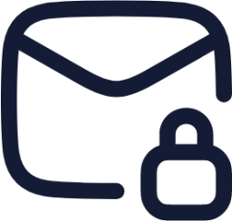 mail lock icon