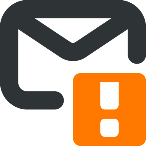 mail mark important symbolic icon