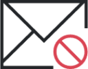 mail mark junk icon