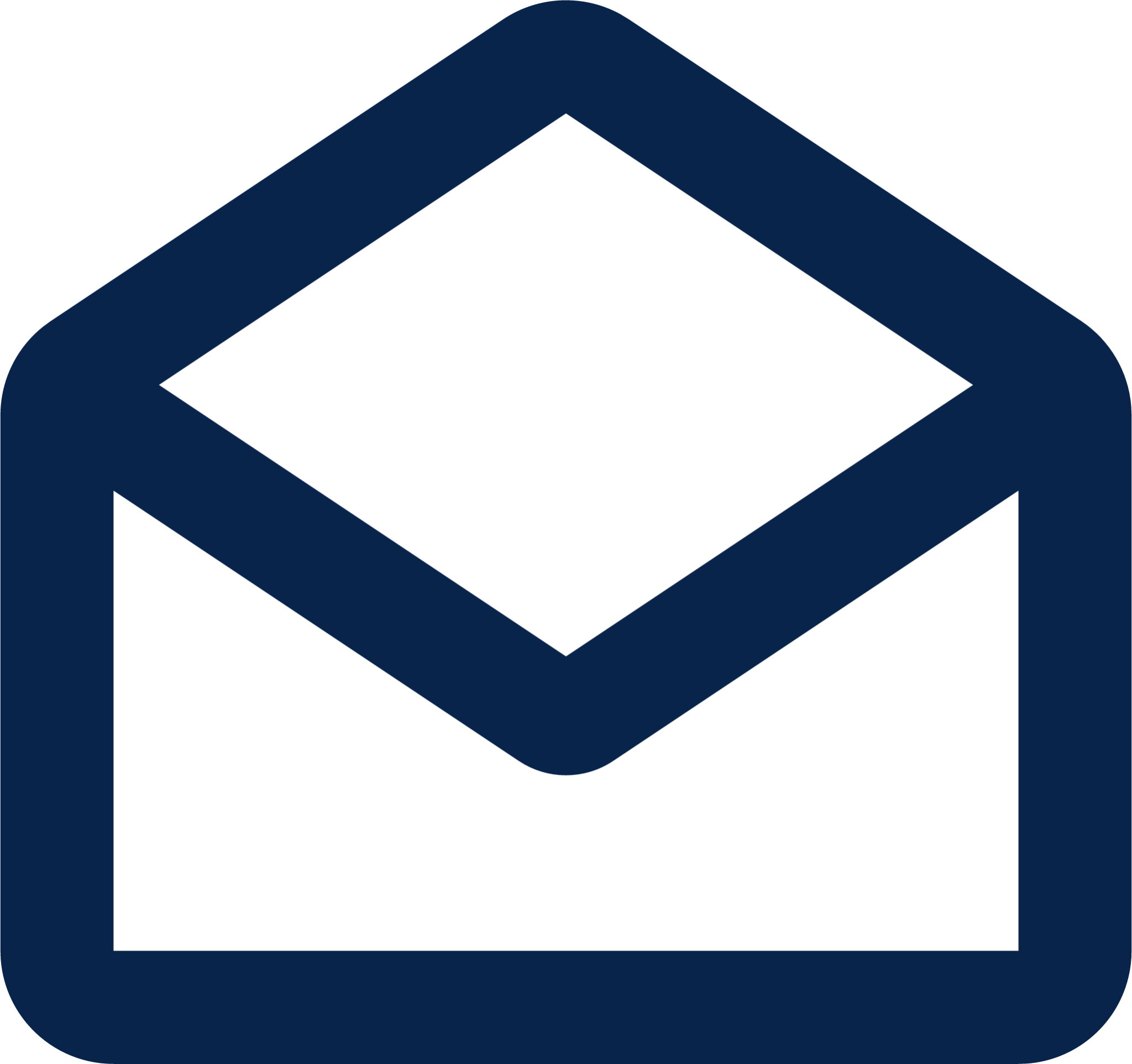 mail open line contact icon