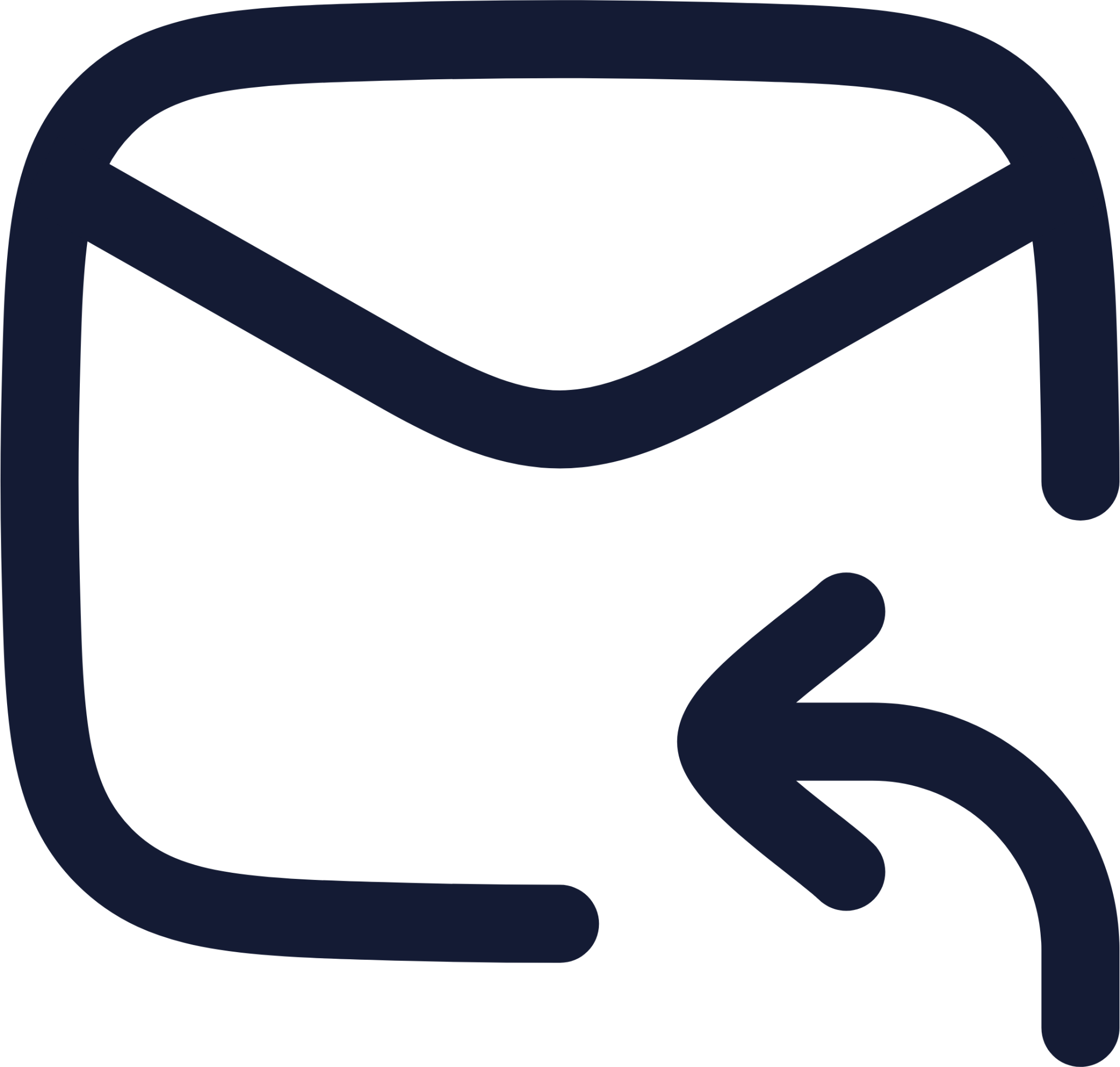 mail reply icon