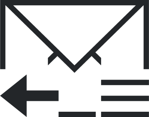 mail reply list icon
