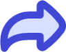 mail send forward email email send message envelope actions action forward arrow icon
