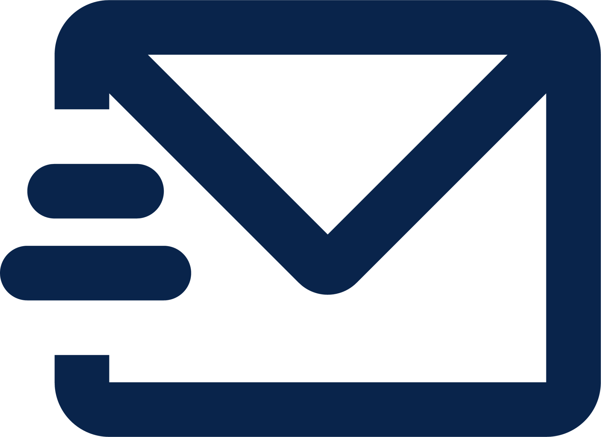 mail send line contact icon