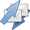 mail send receive icon