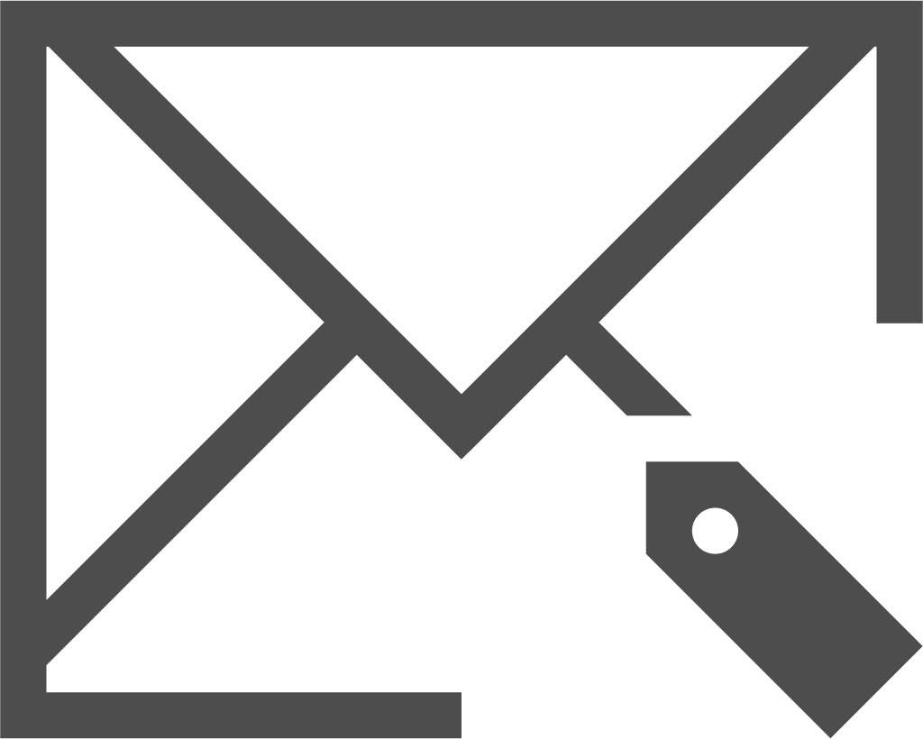 mail tagged icon