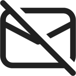 Mail Unsubscribe icon
