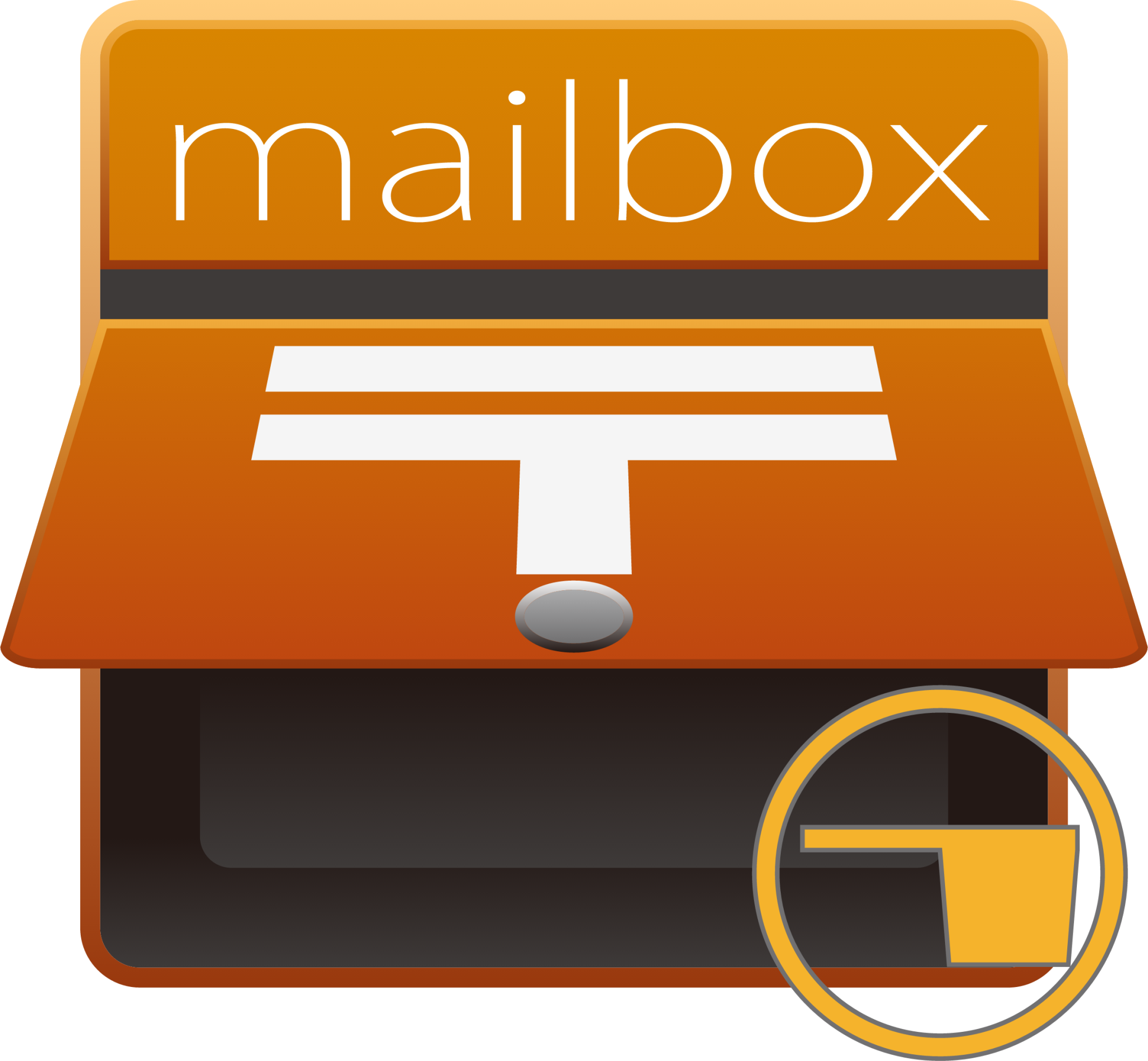 mailbox with no mail emoji