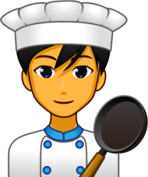 male cook emoji