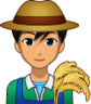male farmer (yellow) emoji