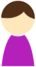 male general purple icon