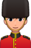 male guardsman (plain) emoji