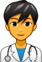 male health worker emoji