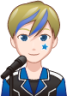 male singer (white) emoji