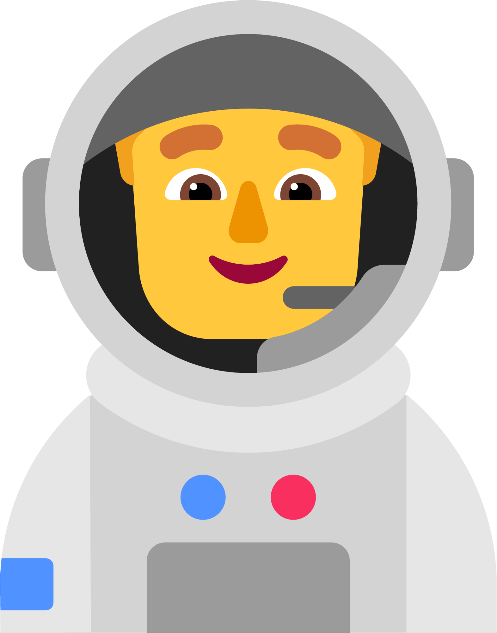 man astronaut default emoji