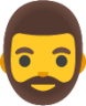 man: beard emoji