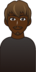 man (black) emoji