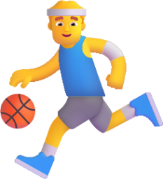 man bouncing ball default emoji