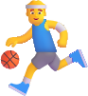 man bouncing ball default emoji