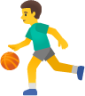 man bouncing ball emoji
