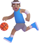 man bouncing ball medium emoji