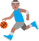 man bouncing ball medium emoji