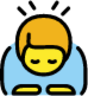 man bowing emoji
