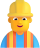 man construction worker default emoji