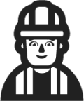 man construction worker emoji