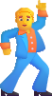 man dancing default emoji