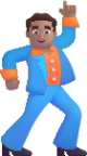 man dancing medium emoji
