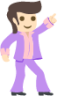 man dancing tone 1 emoji
