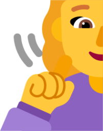 man deaf default emoji